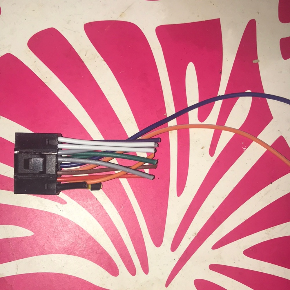 Pioneer car stereo harness Dex avh aftermarket plug